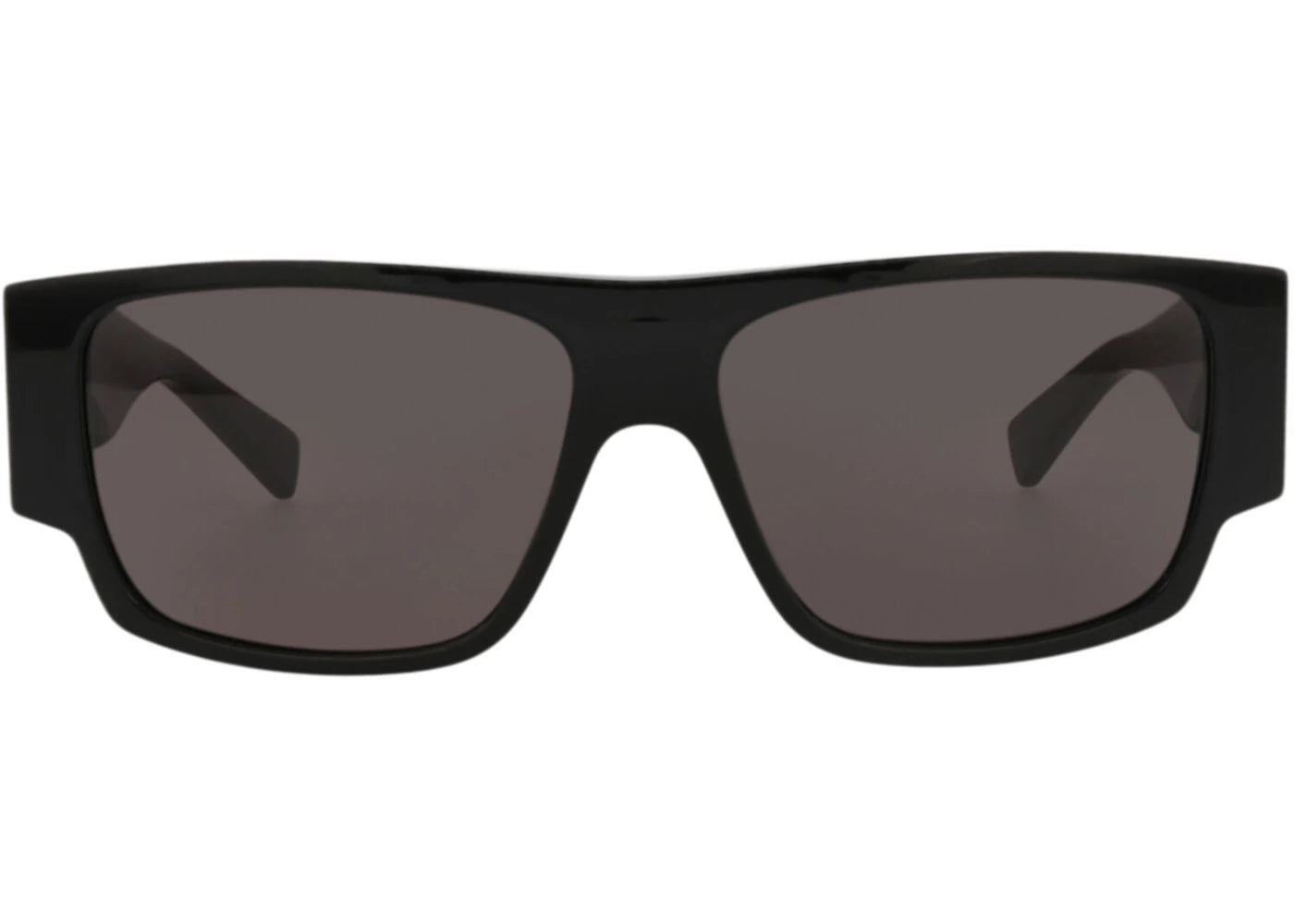 Bottega Veneta Square-Frame Recycled Acetate Sunglasses Black Black Grey (BV1286S-30015218-001)