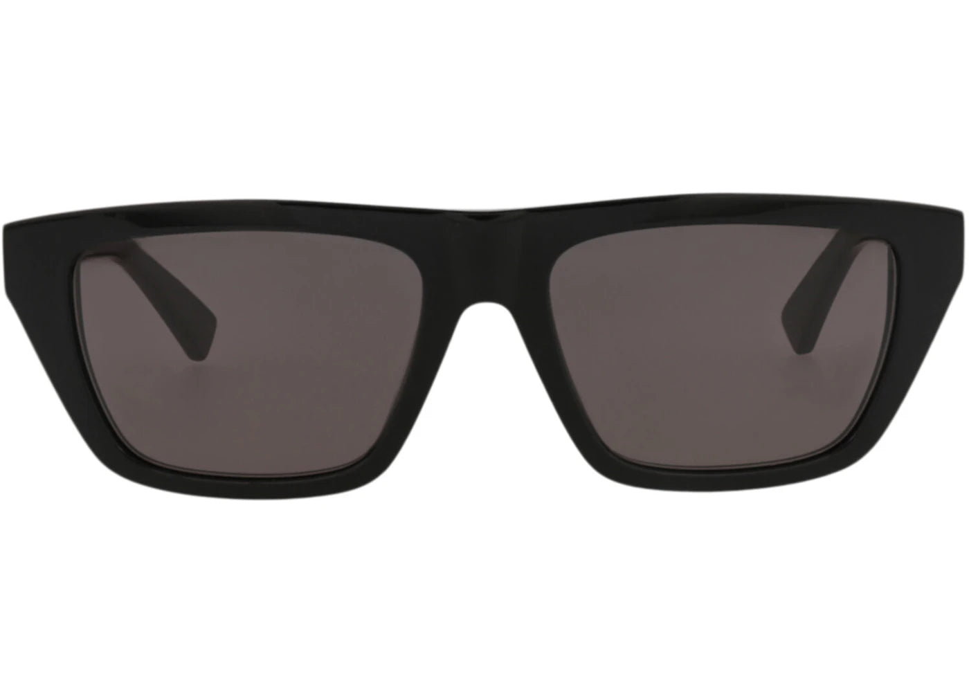 Bottega Veneta Square-Frame Recycled Acetate Sunglasses Black Black Grey (BV1291S-30015222-001)