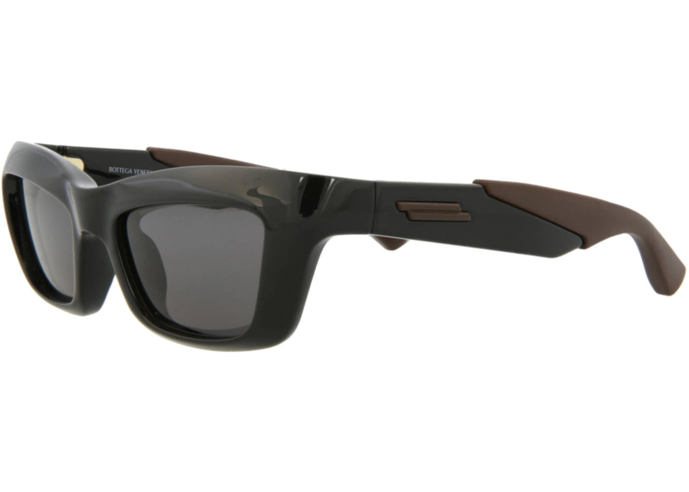 Bottega Veneta Square Sunglasses Black/Grey (BV1182S-30013671-001)