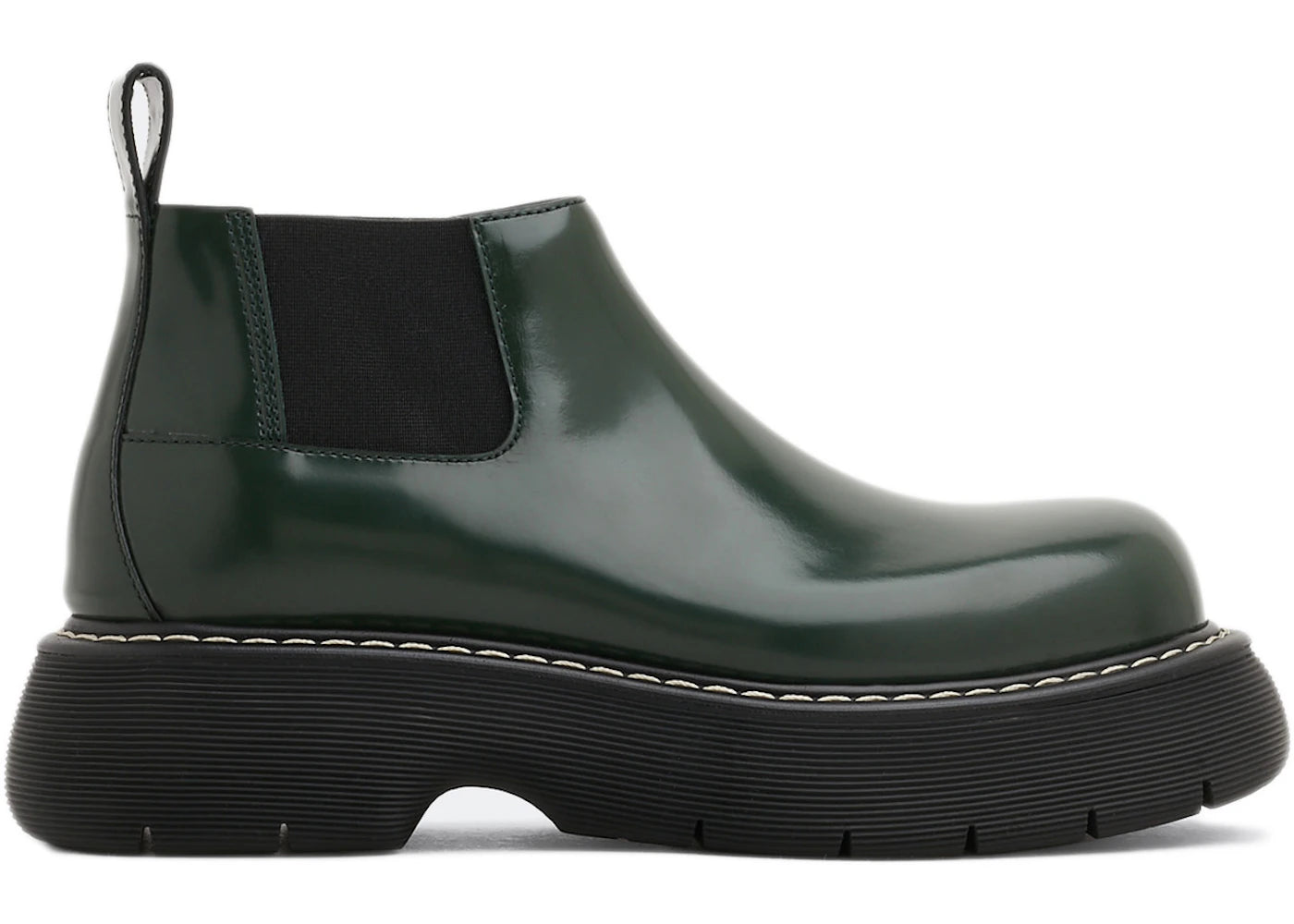 Bottega Veneta The Bounce Swell Shoe Dark Green