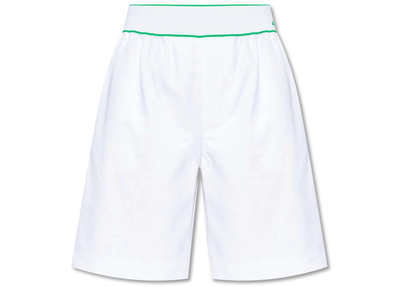 Bottega Veneta Tipped Cargo Shorts White