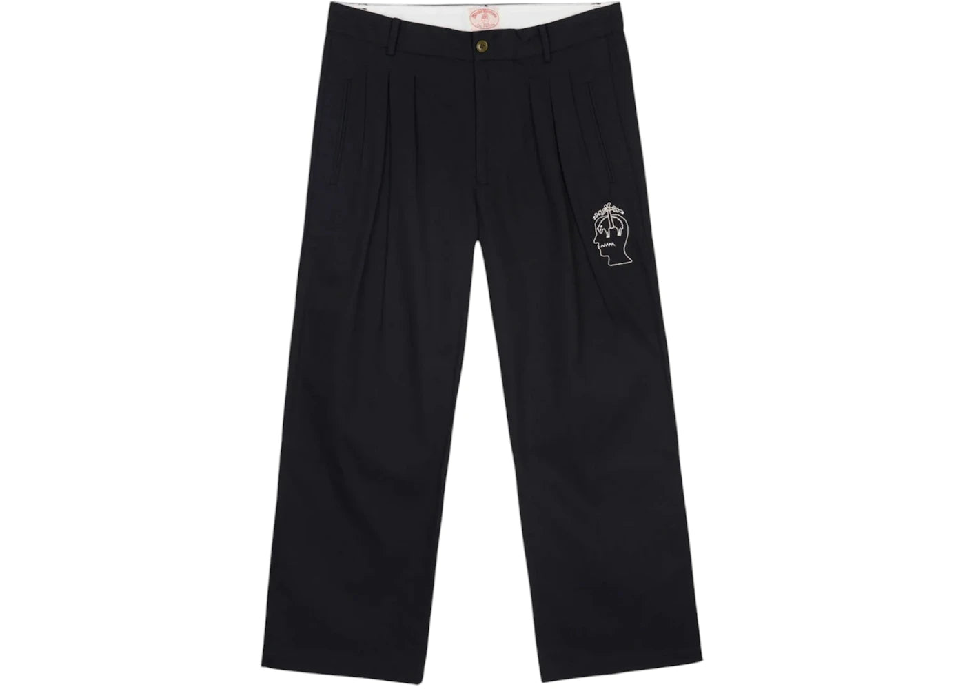 Brain Dead Brooks Brothers California Pleated Chino Pant Black