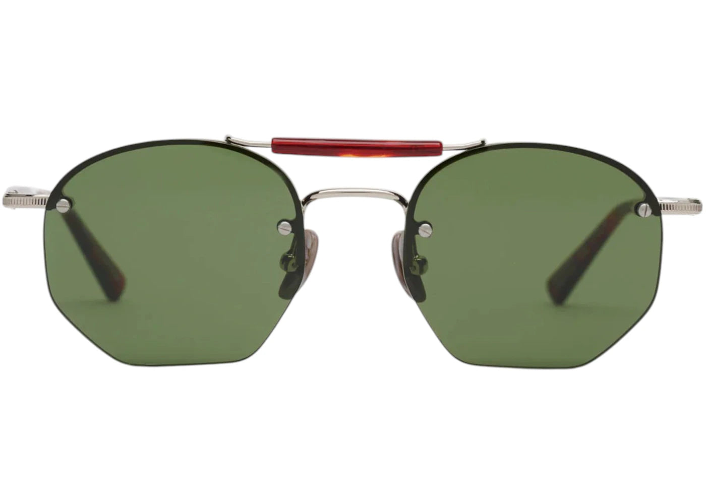 Brain Dead Kaz Post Modern Primitive Eye Sunglasses Black/Silver