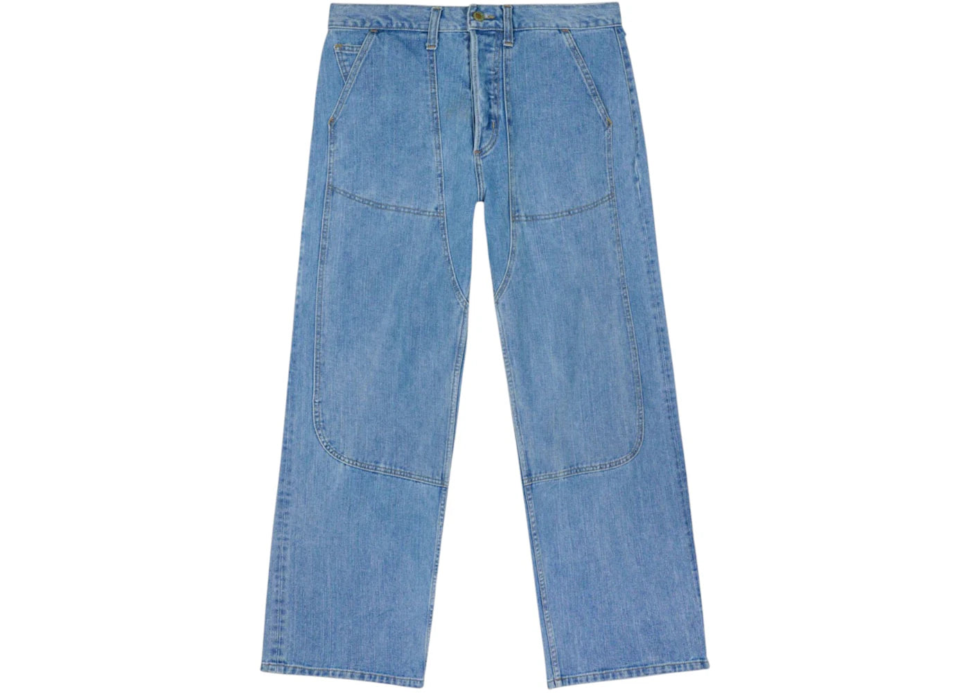 Brain Dead Type 02 14.1oz Selvedge Denim Pant Washed Indigo