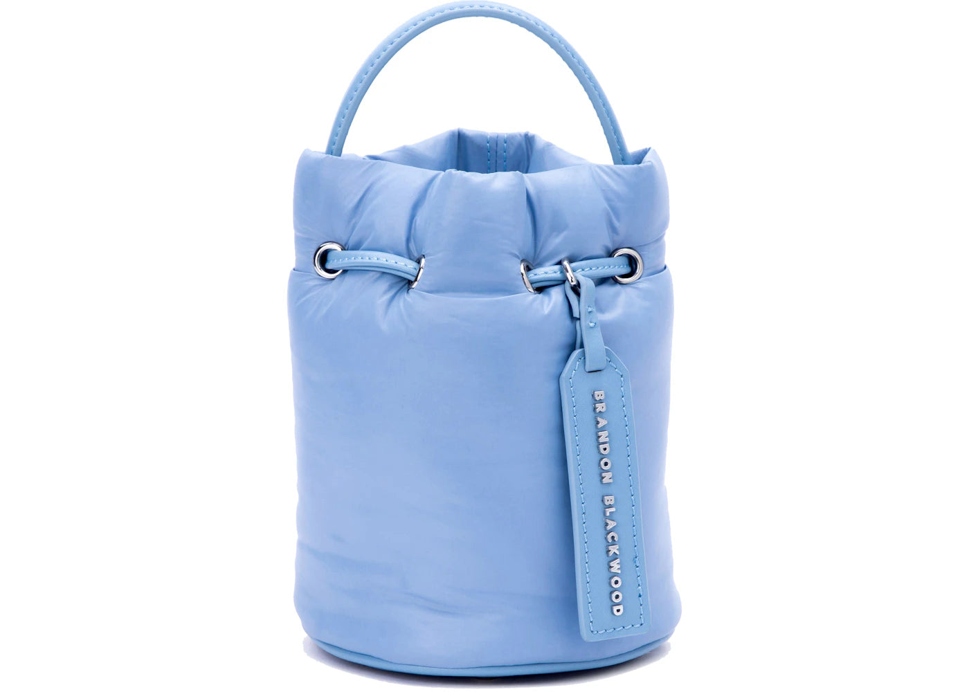 Brandon Blackwood Kamal Bucket Bag Puffer Baby Blue