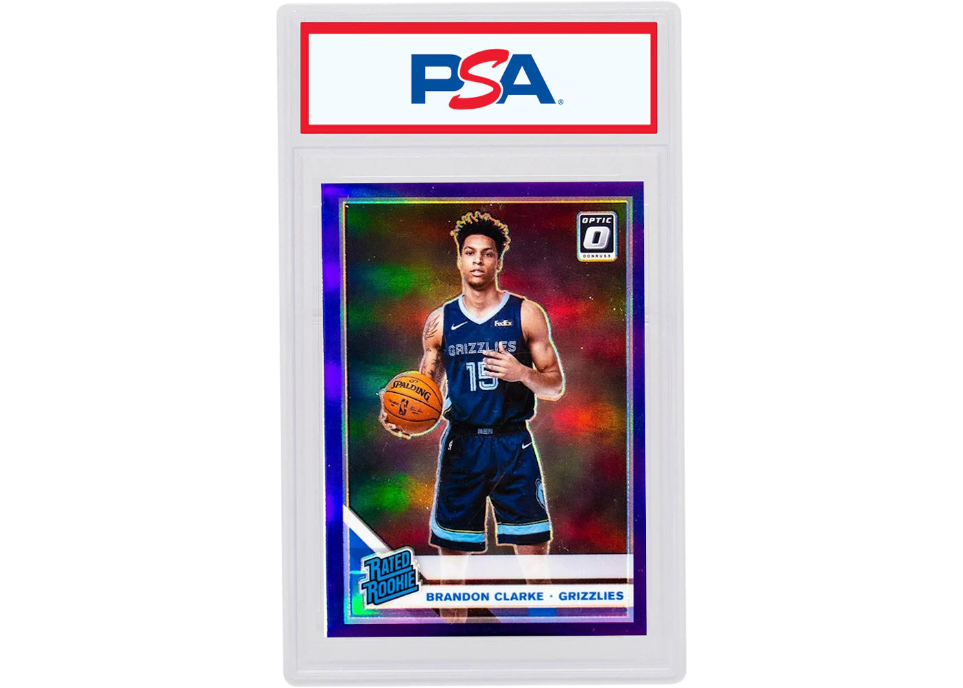 Brandon Clarke 2019 Donruss Optic Rookie Purple #194 (PSA or BGS Graded)