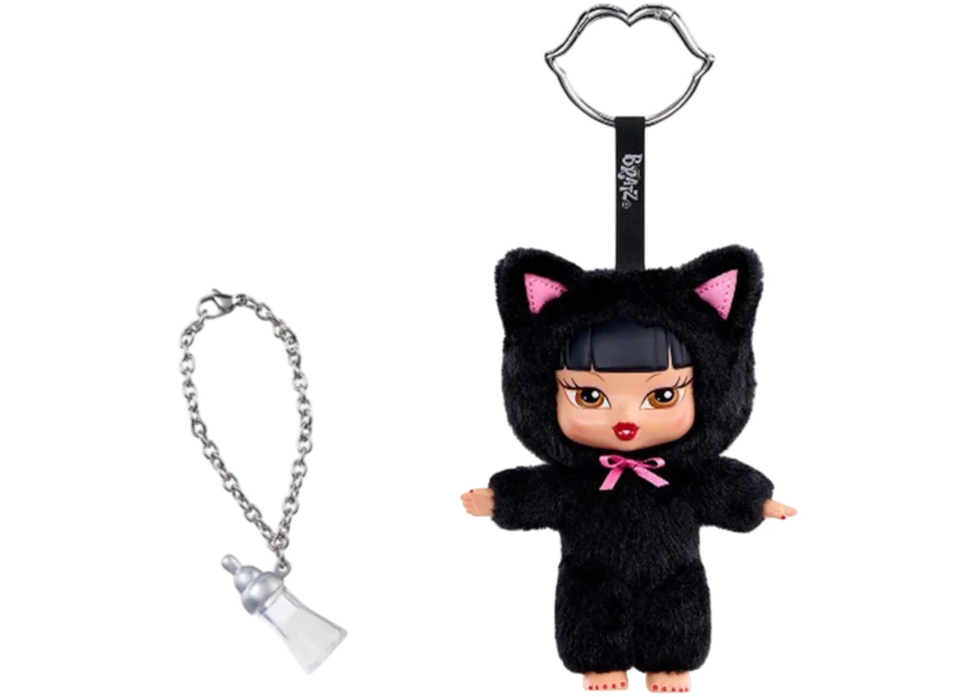 Bratz Bratziez Iconz Seriez Kool Kat Jade Plush Keychain