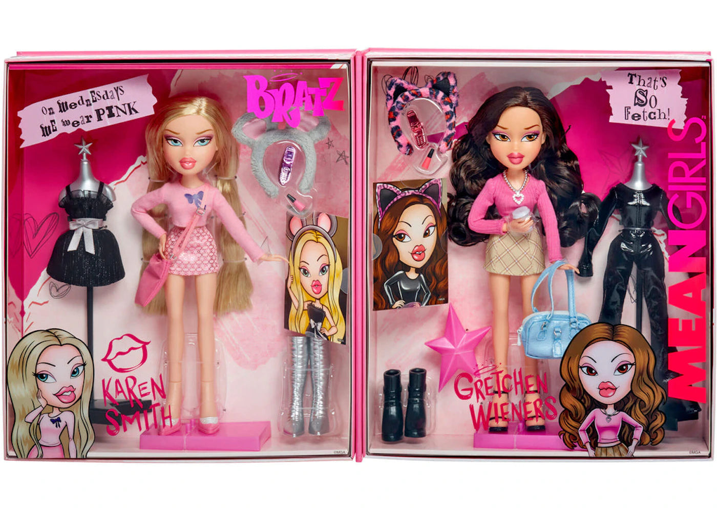Bratz x Mean Girls Collector Dolls Karen & Gretchen 2-Pack