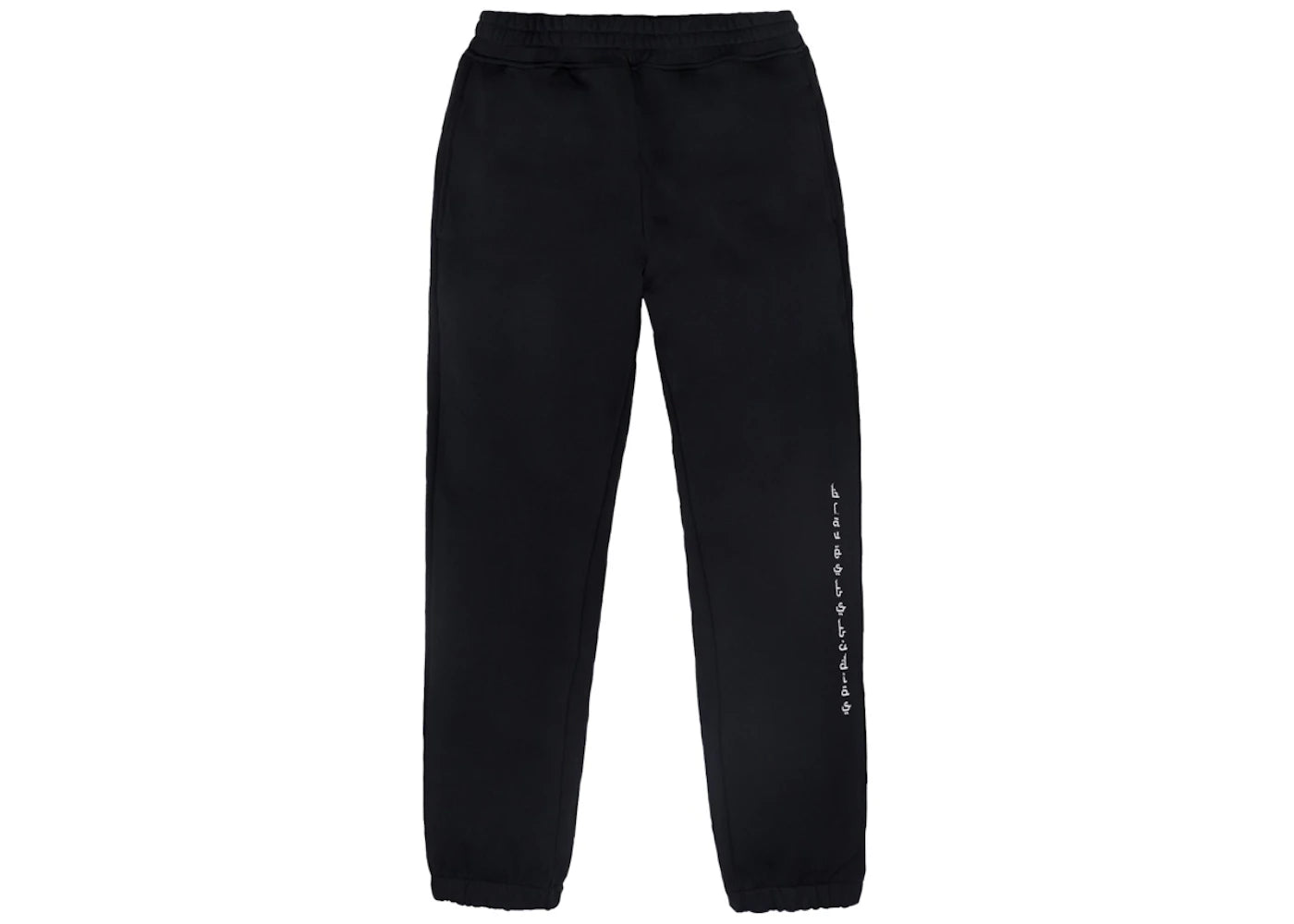Bravest Studios Arabic Letter Sweatpants Black