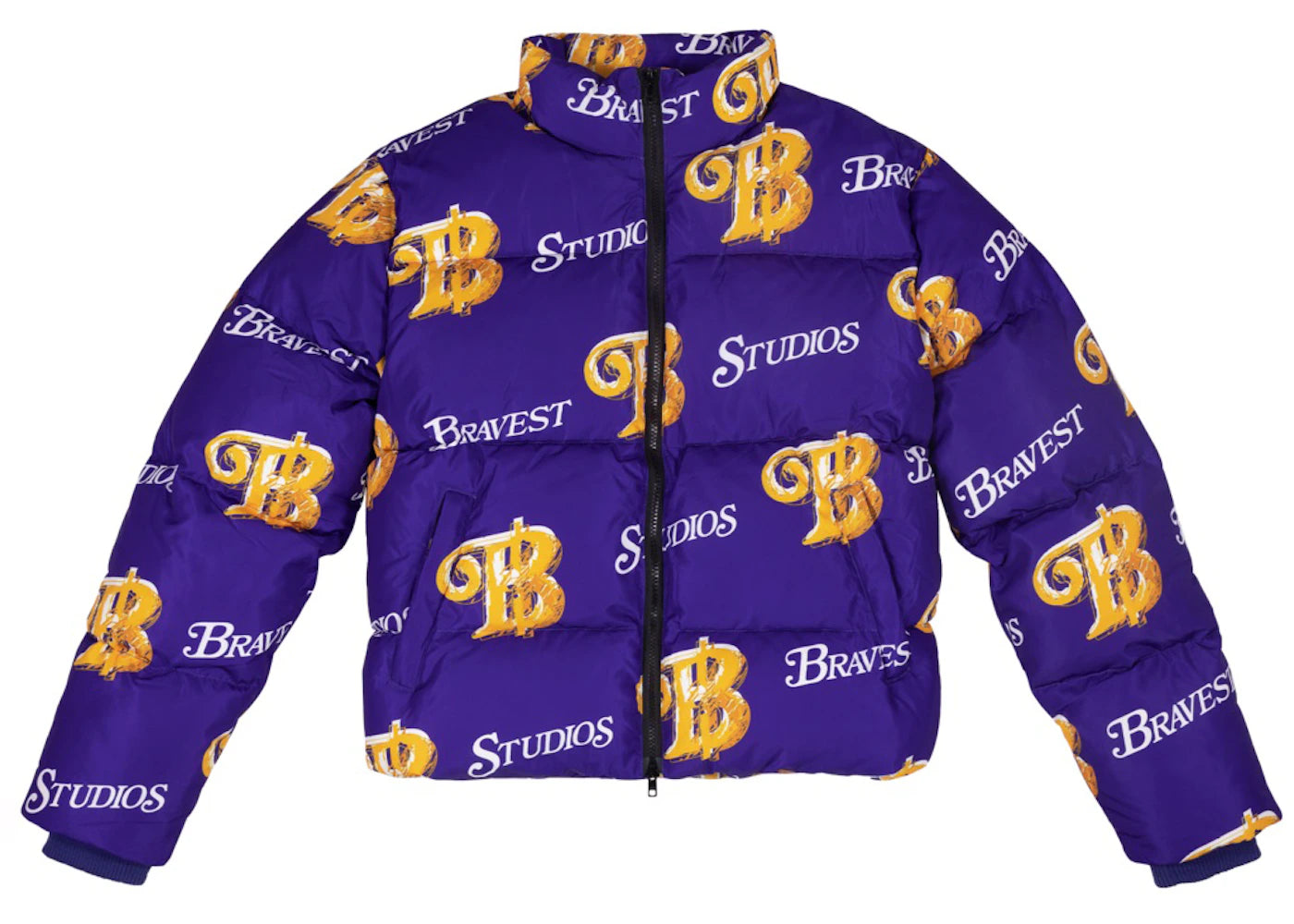 Bravest Studios Barhol Brewers Puffer Purple