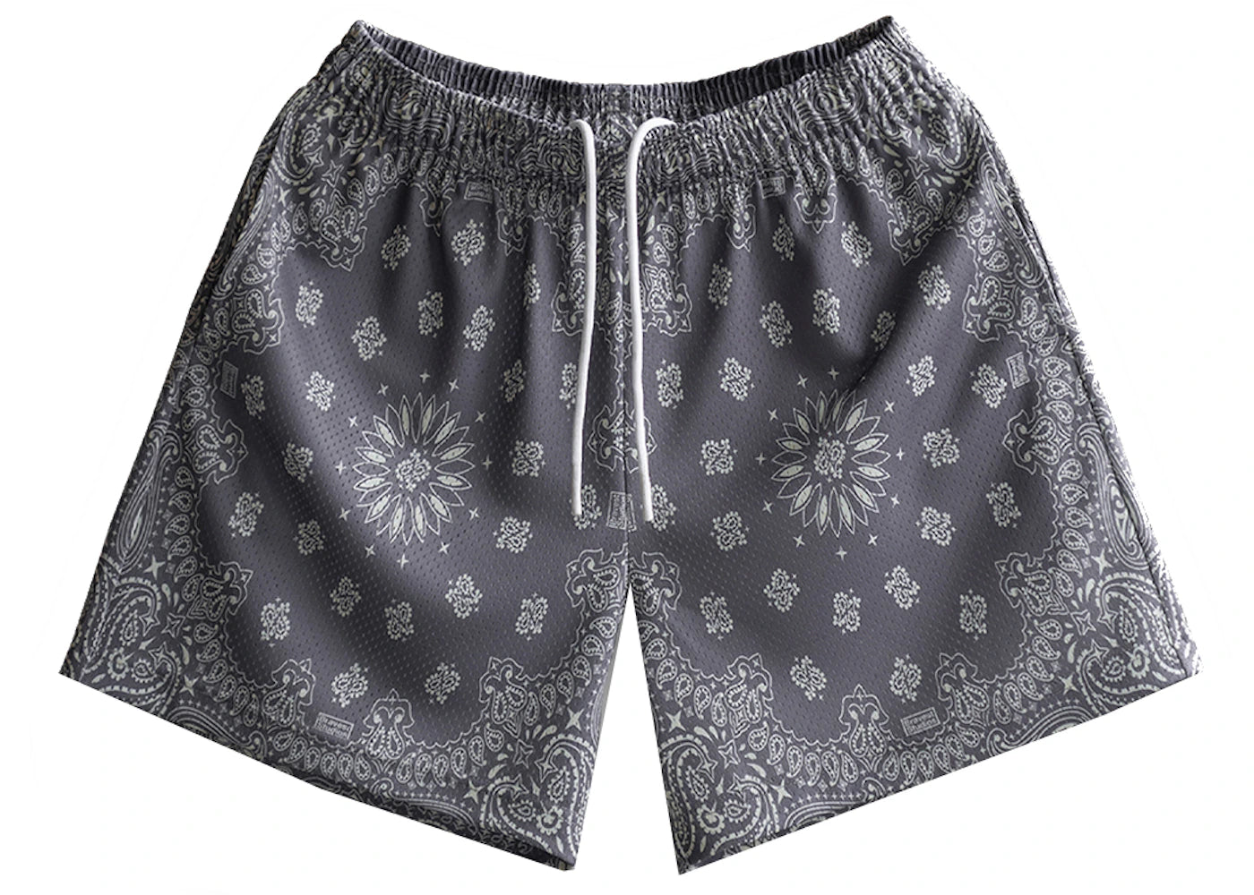 Bravest Studios Paisley Shorts Grey