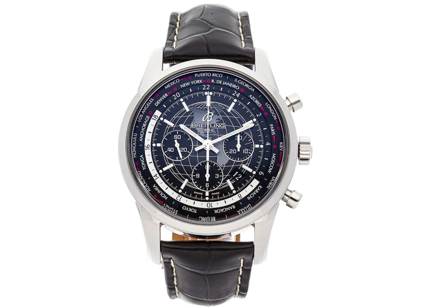 Breitling Transocean Chronograph Unitime AB0510U4/BE84
