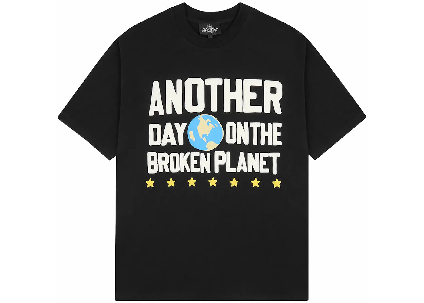 Broken Planet Another Day T-shirt Midnight Black