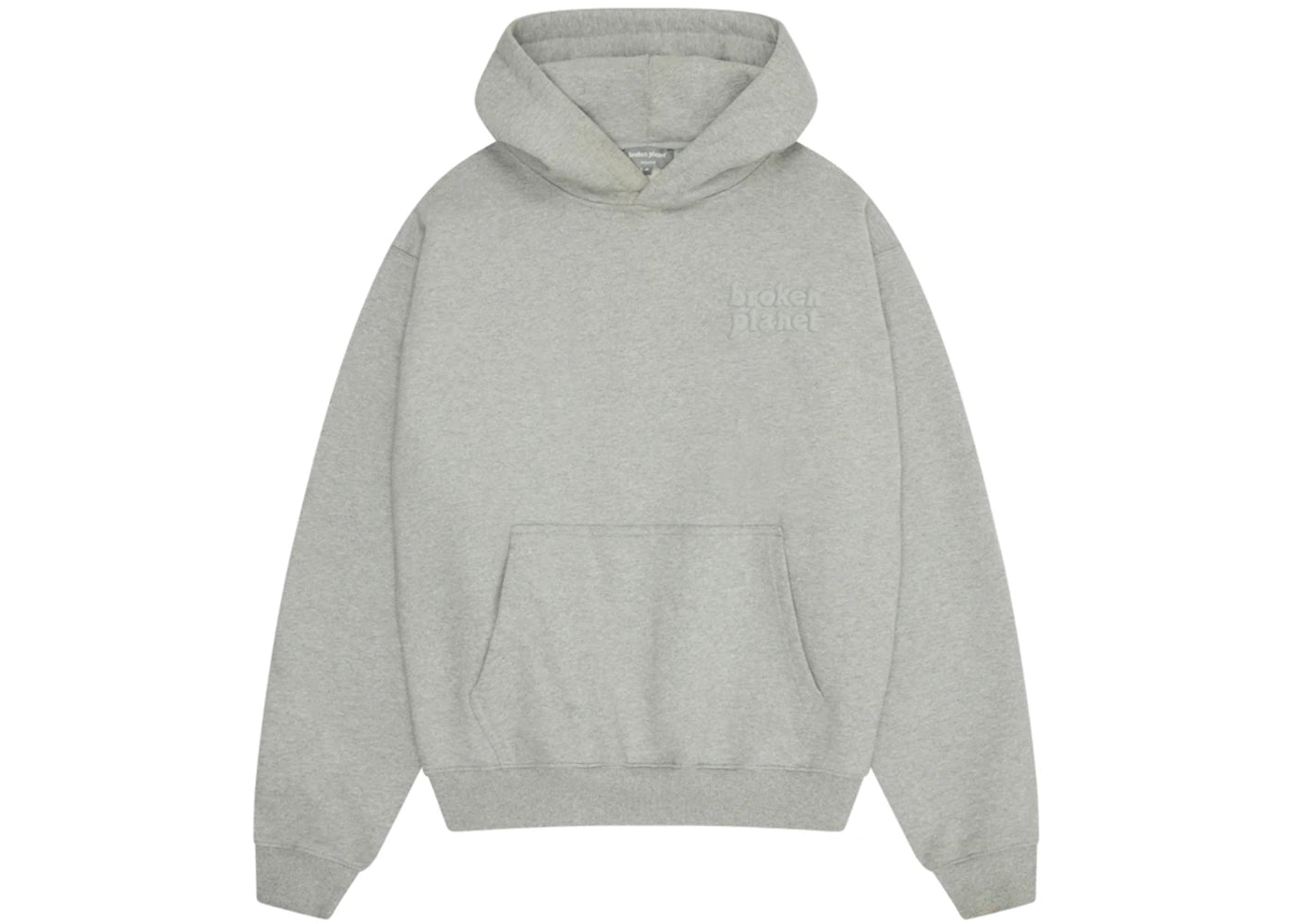 Broken Planet Basics Hoodie Heather Grey