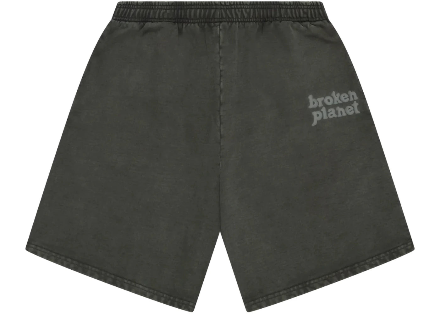 Broken Planet Basics Shorts Washed Soot Black