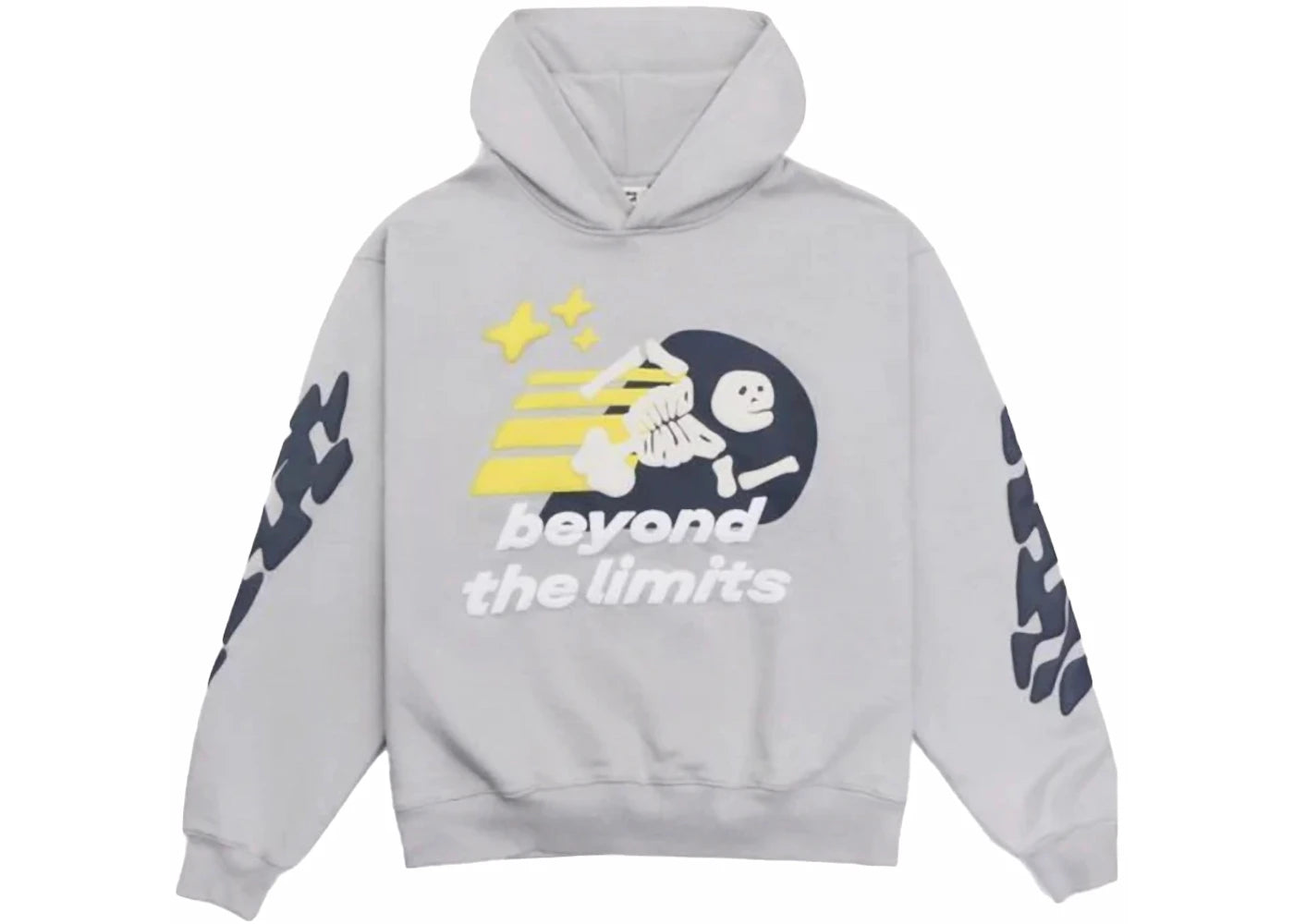 Broken Planet Beyond The Limits Hoodie Stone Grey