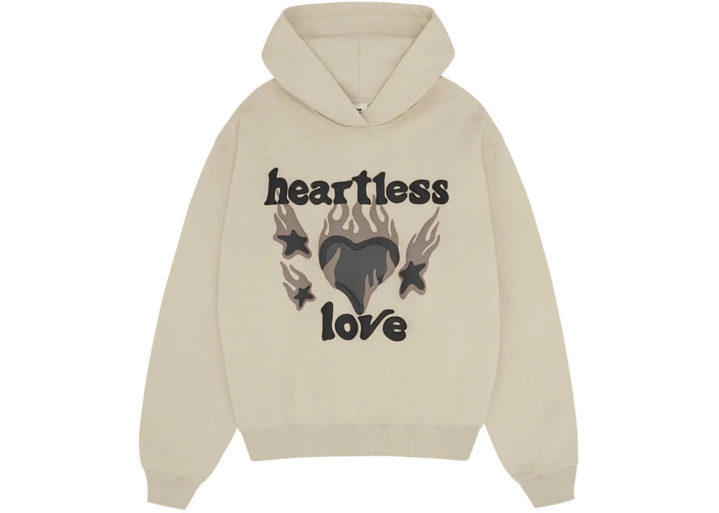 Broken Planet Heartless Love Hoodie Bone White