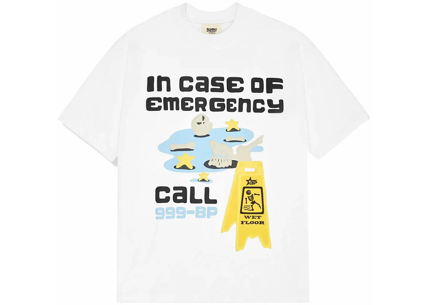 Broken Planet In Case Of Emergency T-shirt Snow White