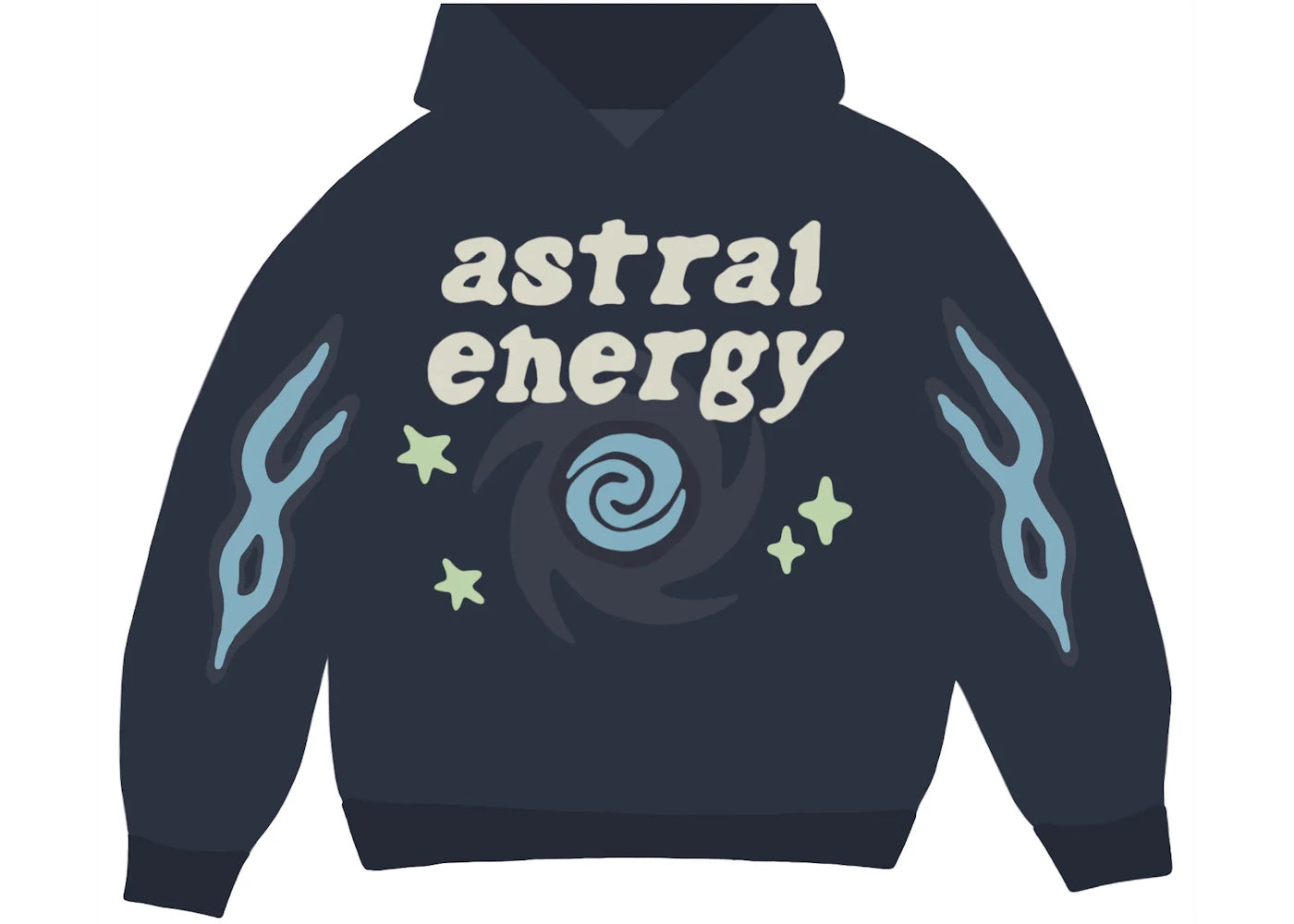 Broken Planet Astral Energy Hoodie Outer Space Blue