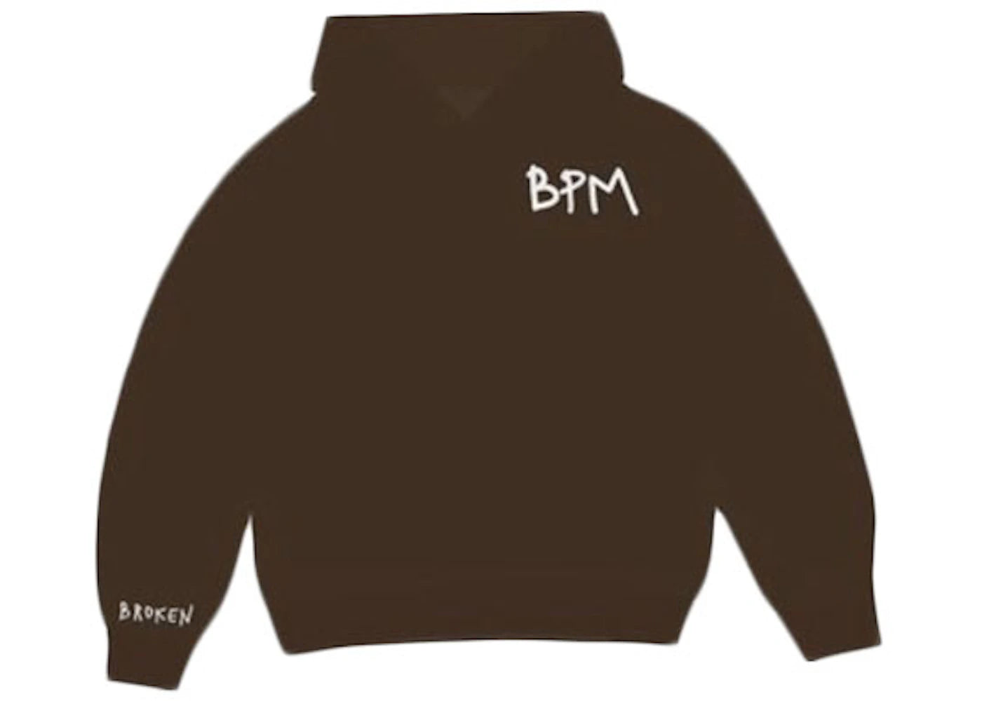 Broken Planet BPM Hoodie Brown