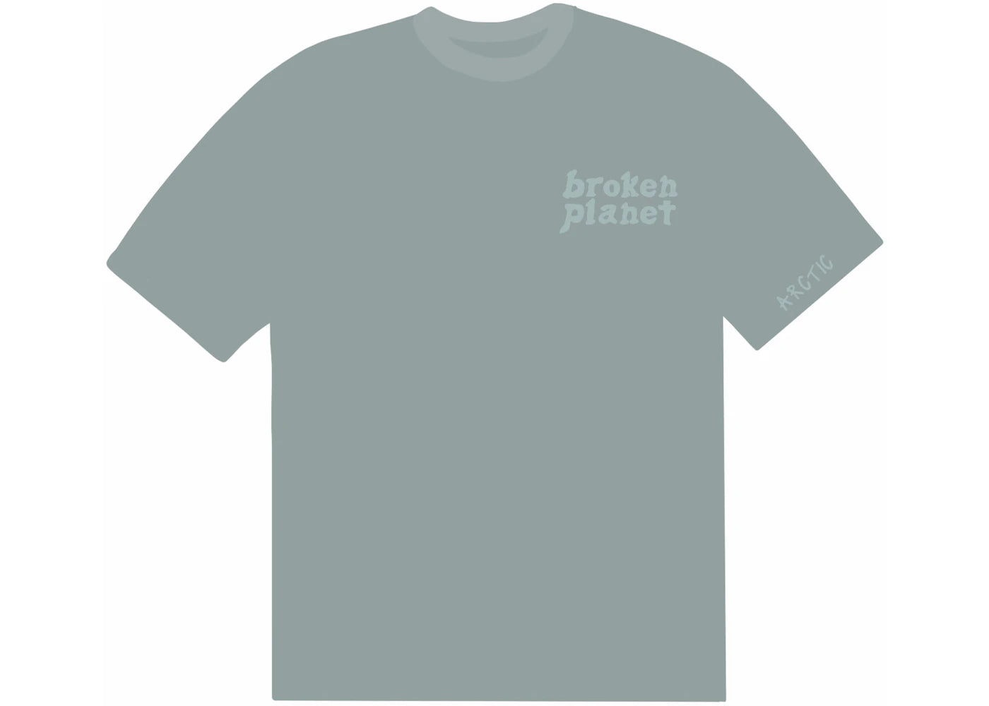 Broken Planet Basics T-shirt Arctic