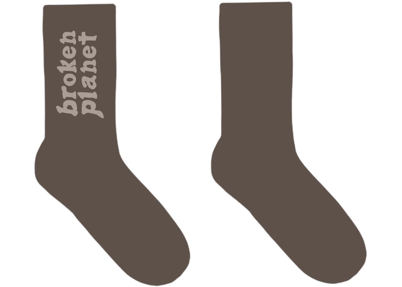 Broken Planet Broken Planet Socks Granite