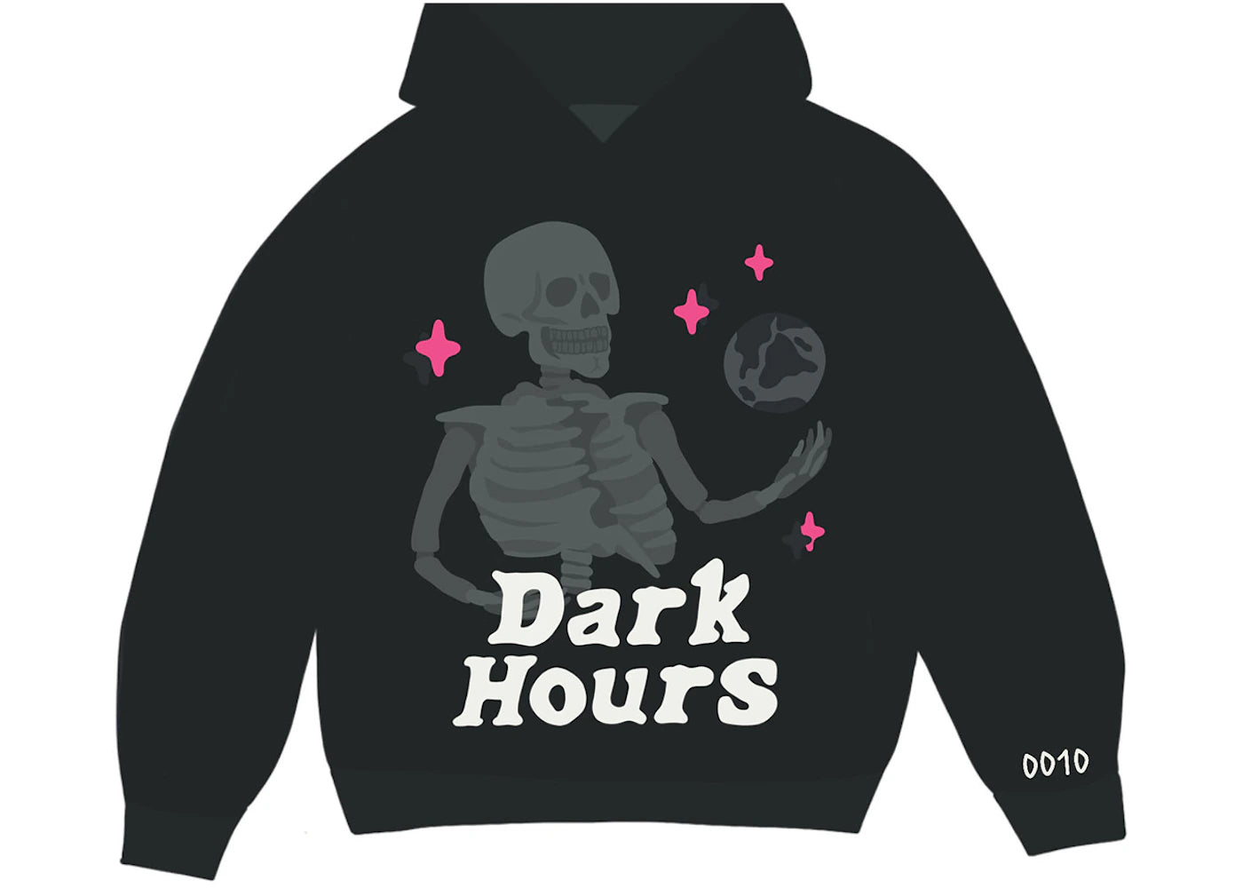 Broken Planet Dark Hours Vol. 2 Hoodie Soot Black