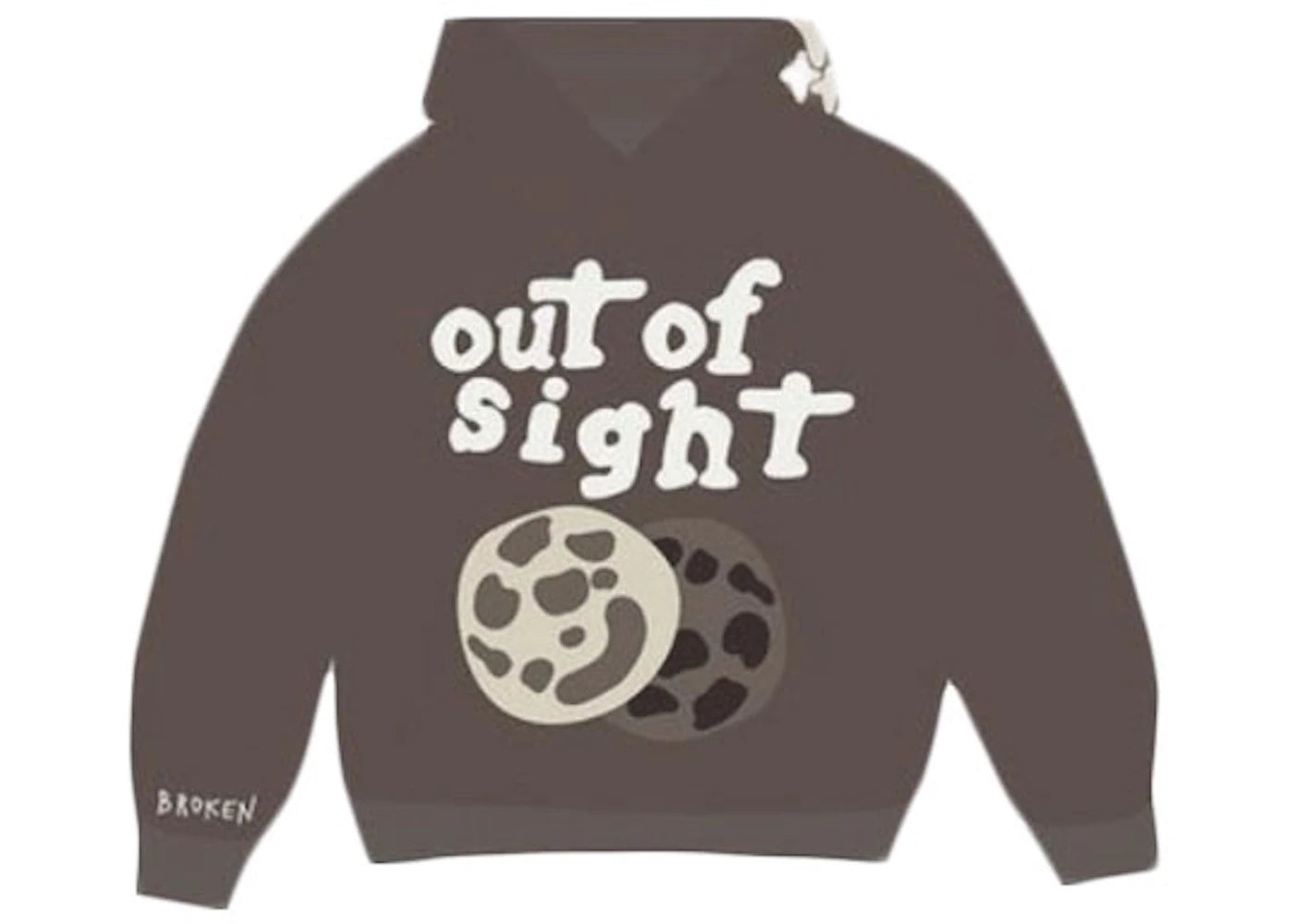 Broken Planet Out of Sight Hoodie Brown