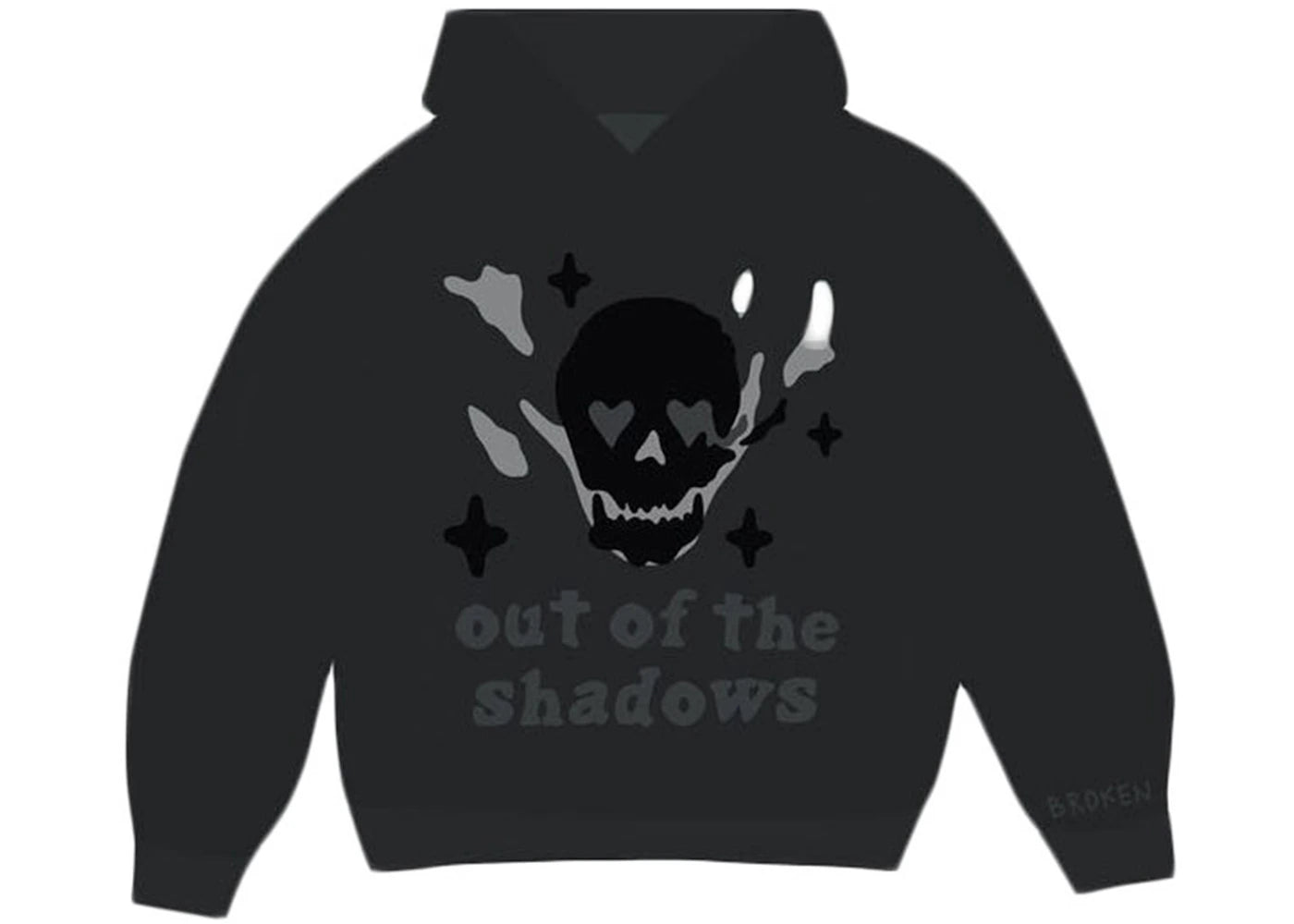 Broken Planet Out of the Shadows Hoodie Soot Black