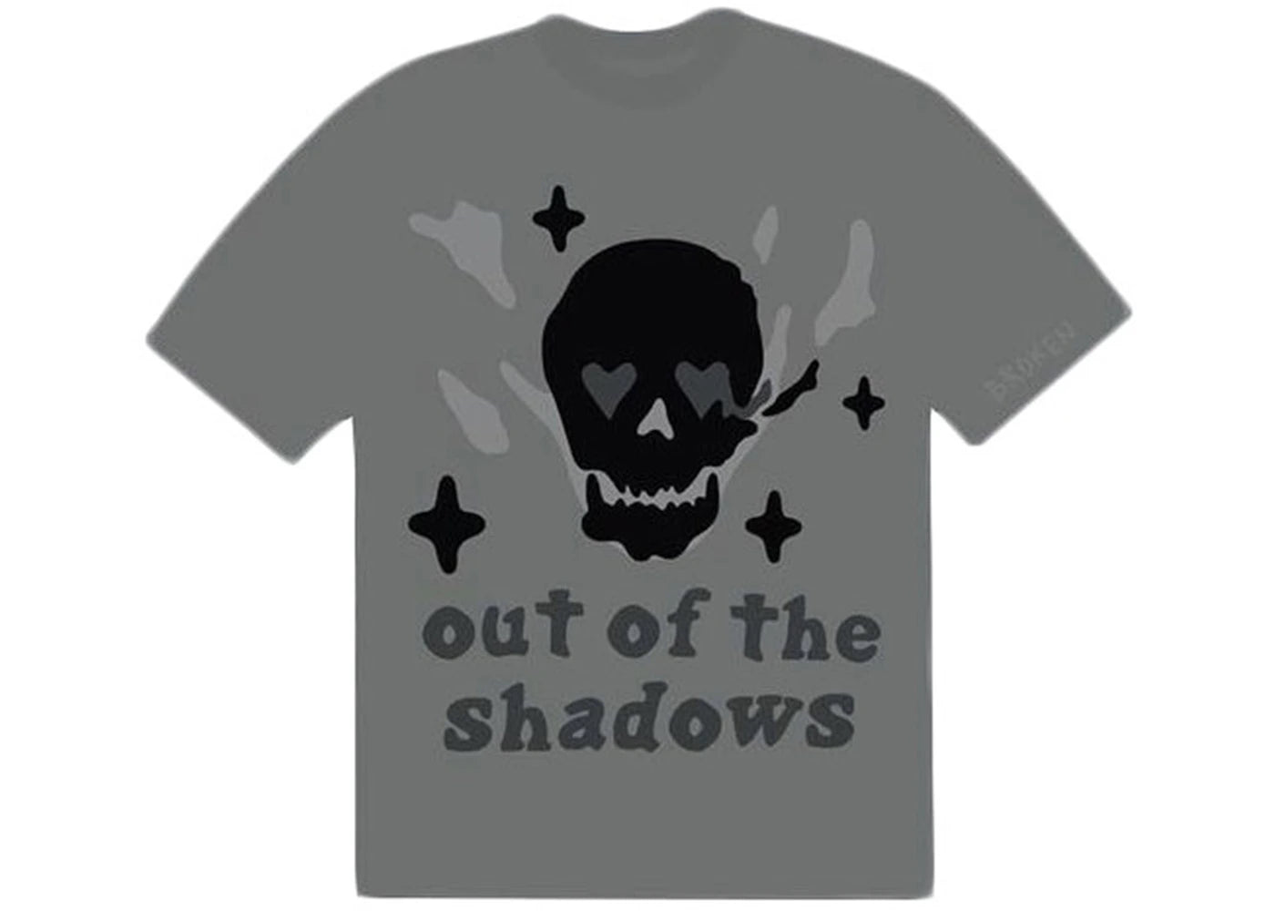 Broken Planet Out of the Shadows T-shirt Shadow Grey