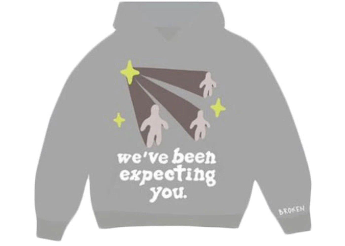 Broken Planet We've Been Expecting You Hoodie Grey