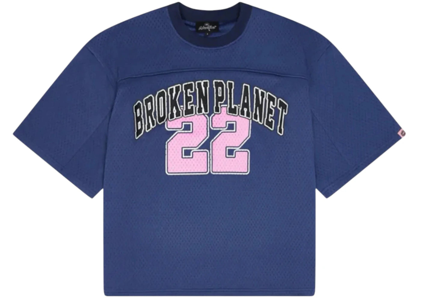 Broken Planet Mesh Jersey Outerspace Blue