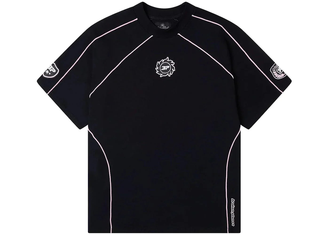 Broken Planet Performance T-shirt Midnight Black - Side Kicks