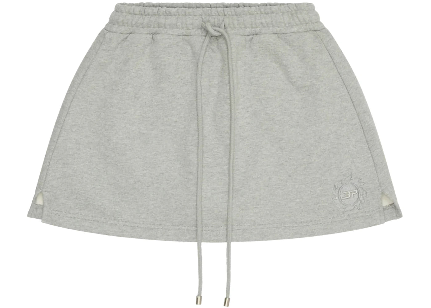 Broken Planet Sun Logo Skirt Heather Grey