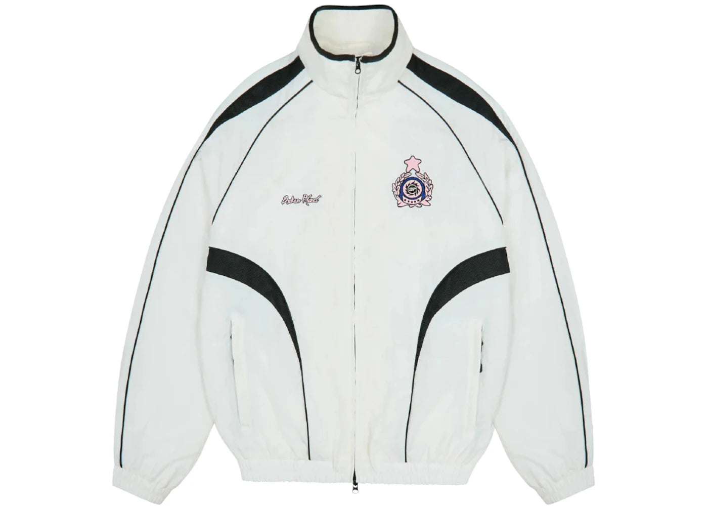 Broken Planet Top League Track Jacket Snow White