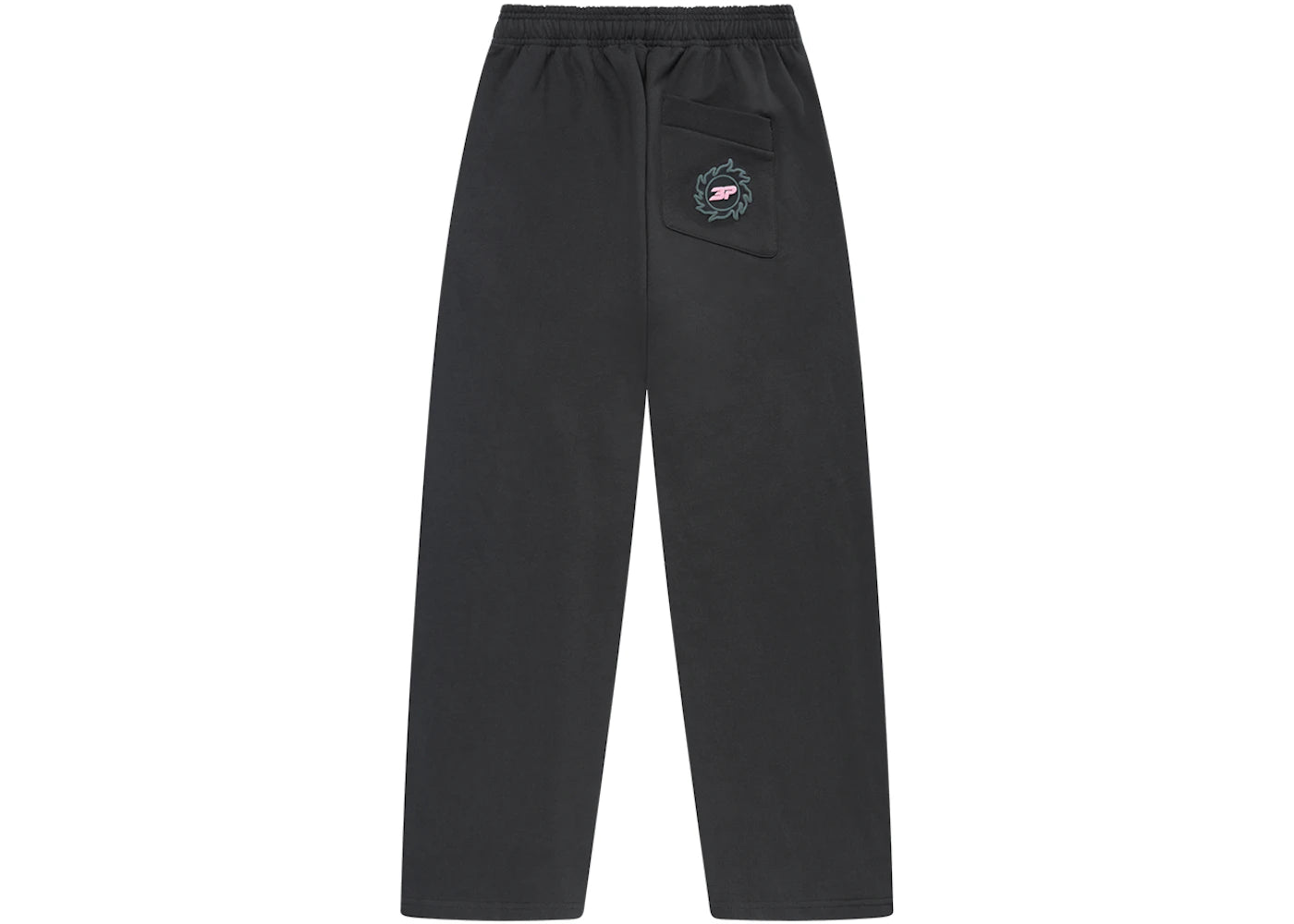 Broken Planet Wide-Leg Sweatpants (SS24) Soot Black