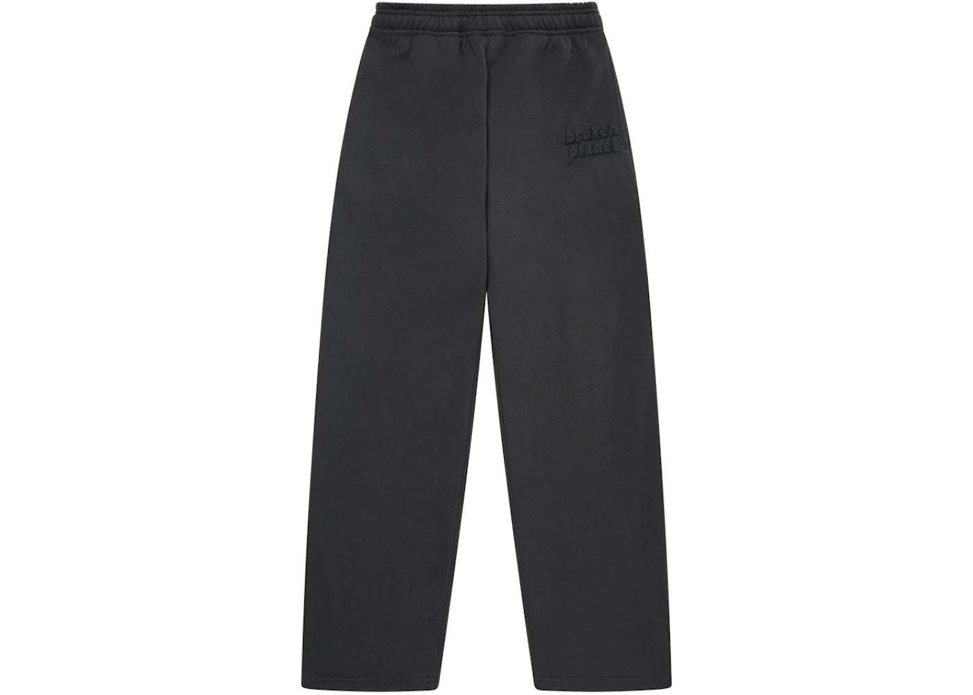 Broken Planet Wide-Leg Sweatpants (SS24) Soot Black