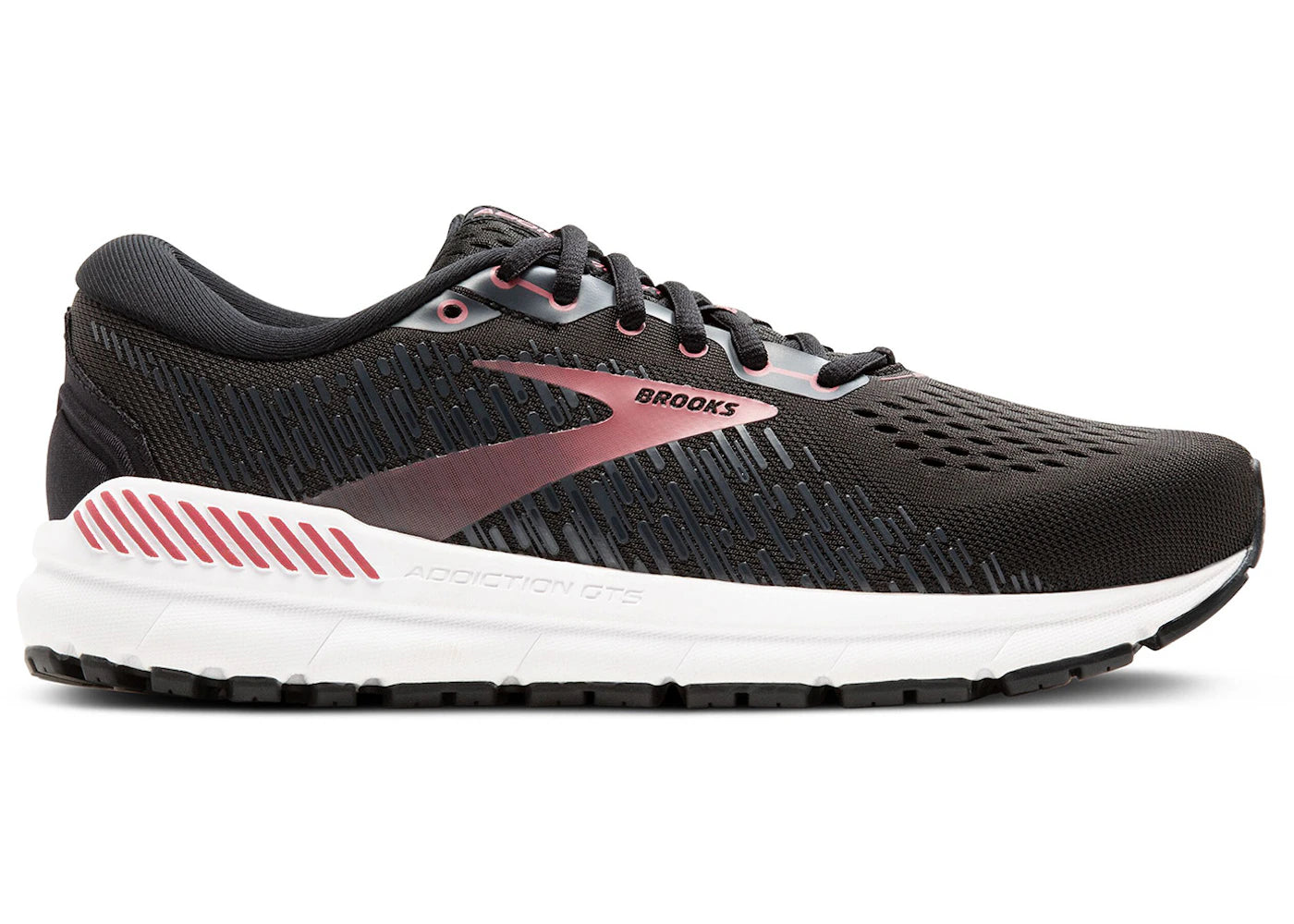 Brooks Addiction GTS 15 Black Ebony Mauvewood (Women's)