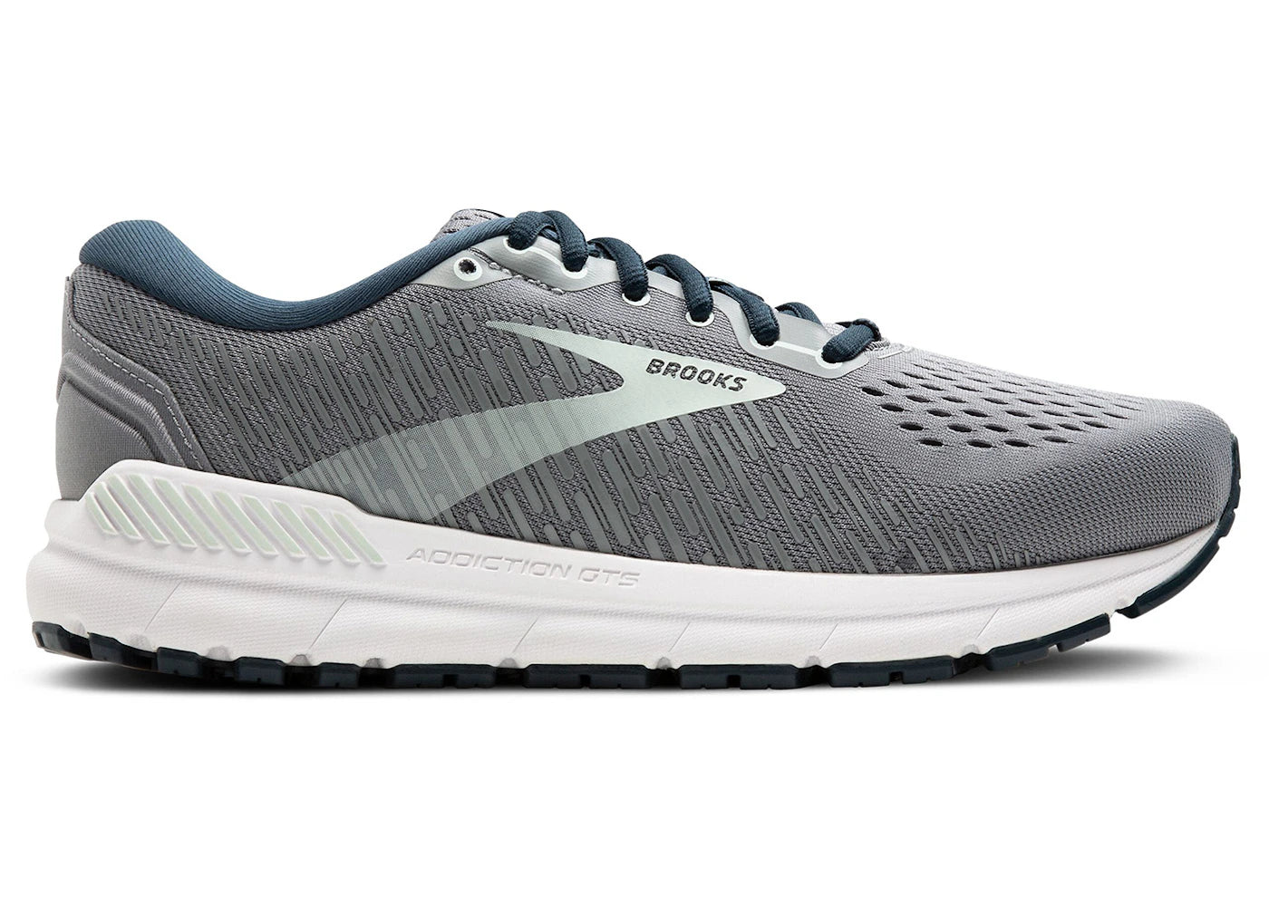 Brooks Addiction GTS 15 Grey Navy Aqua (Women's)