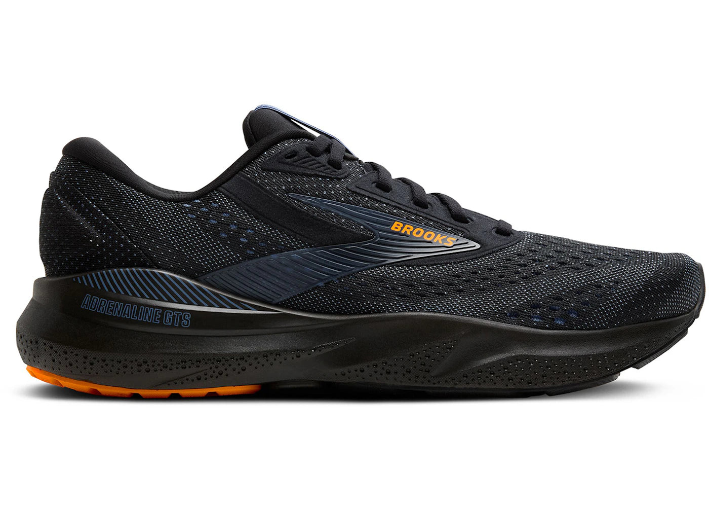 Brooks Adrenaline GTS 24 Black Country Blue Orange