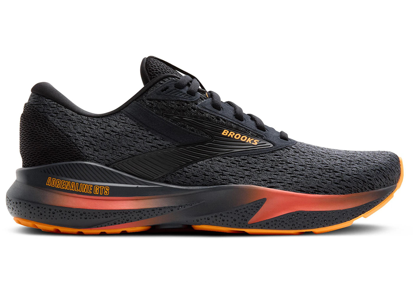 Brooks Adrenaline GTS 24 Black Ebony Burnt Sienna