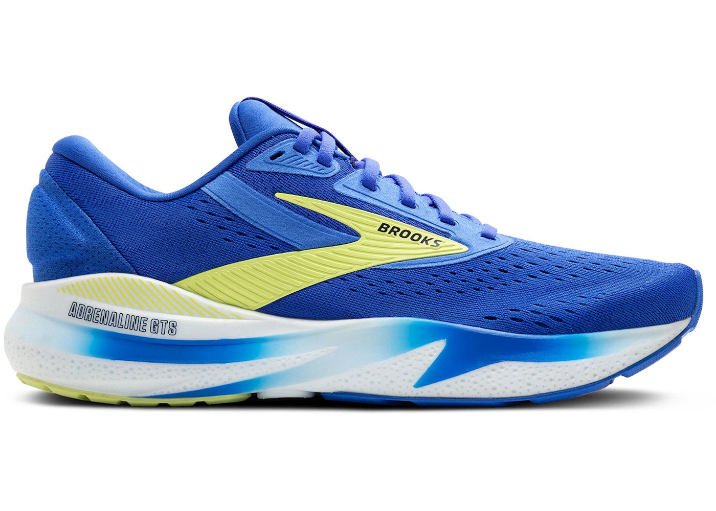 Brooks Adrenaline GTS 24 Cobalt Neo Yellow Peacoat