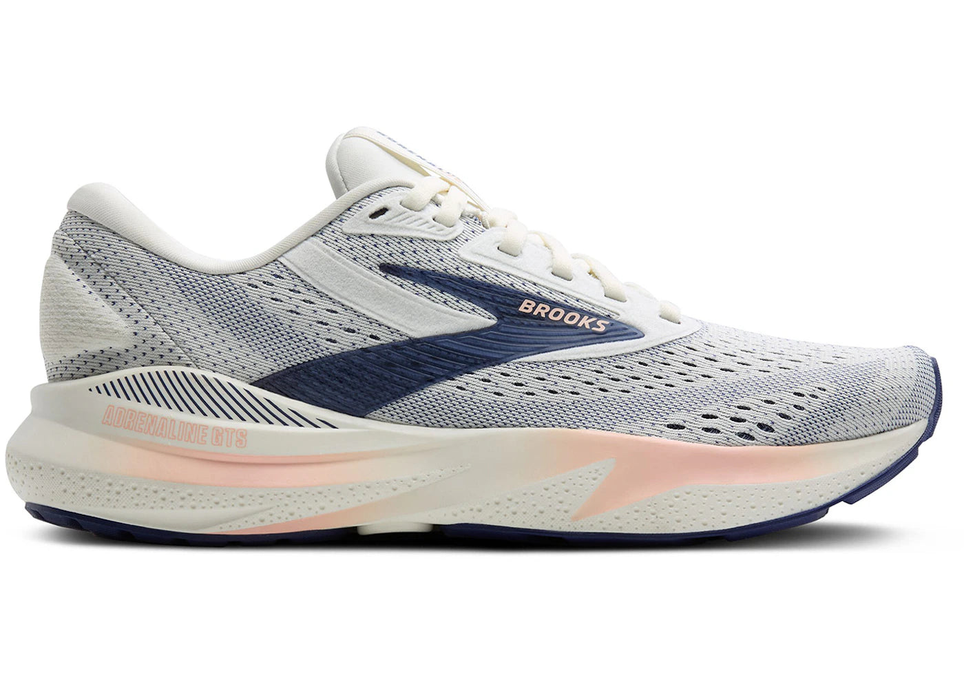 Brooks Adrenaline GTS 24 Grey Blue Ribbon Peach (Women's)