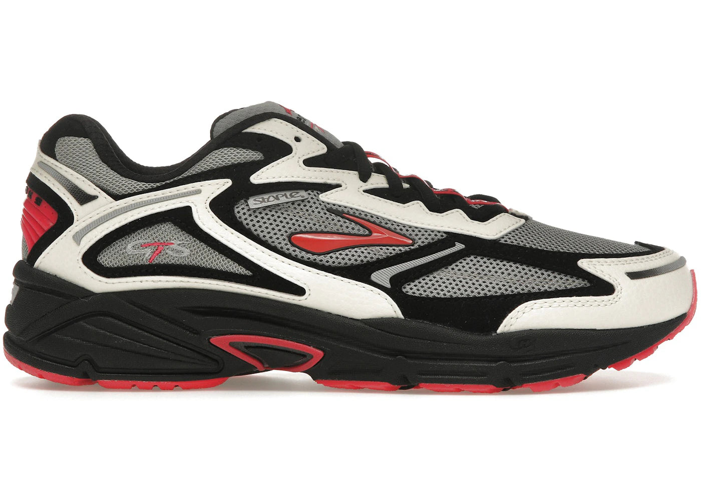 Brooks Adrenaline GTS 4 Jeff Staple Black White Pigeon Pink