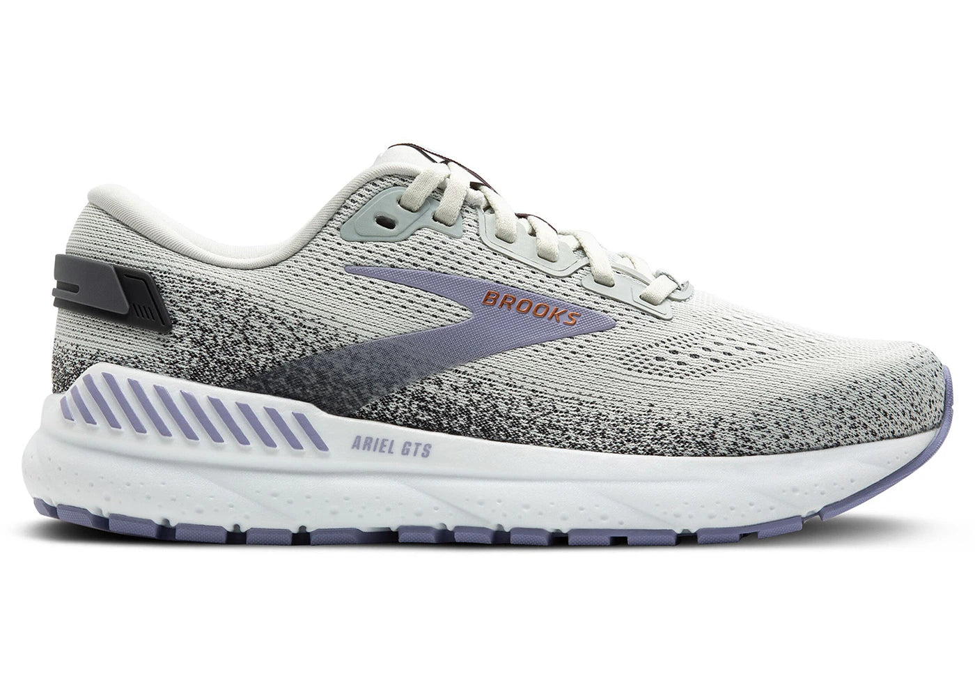 Brooks Ariel GTS 24 Mercury Ebony Sweet Lavender (Women's)