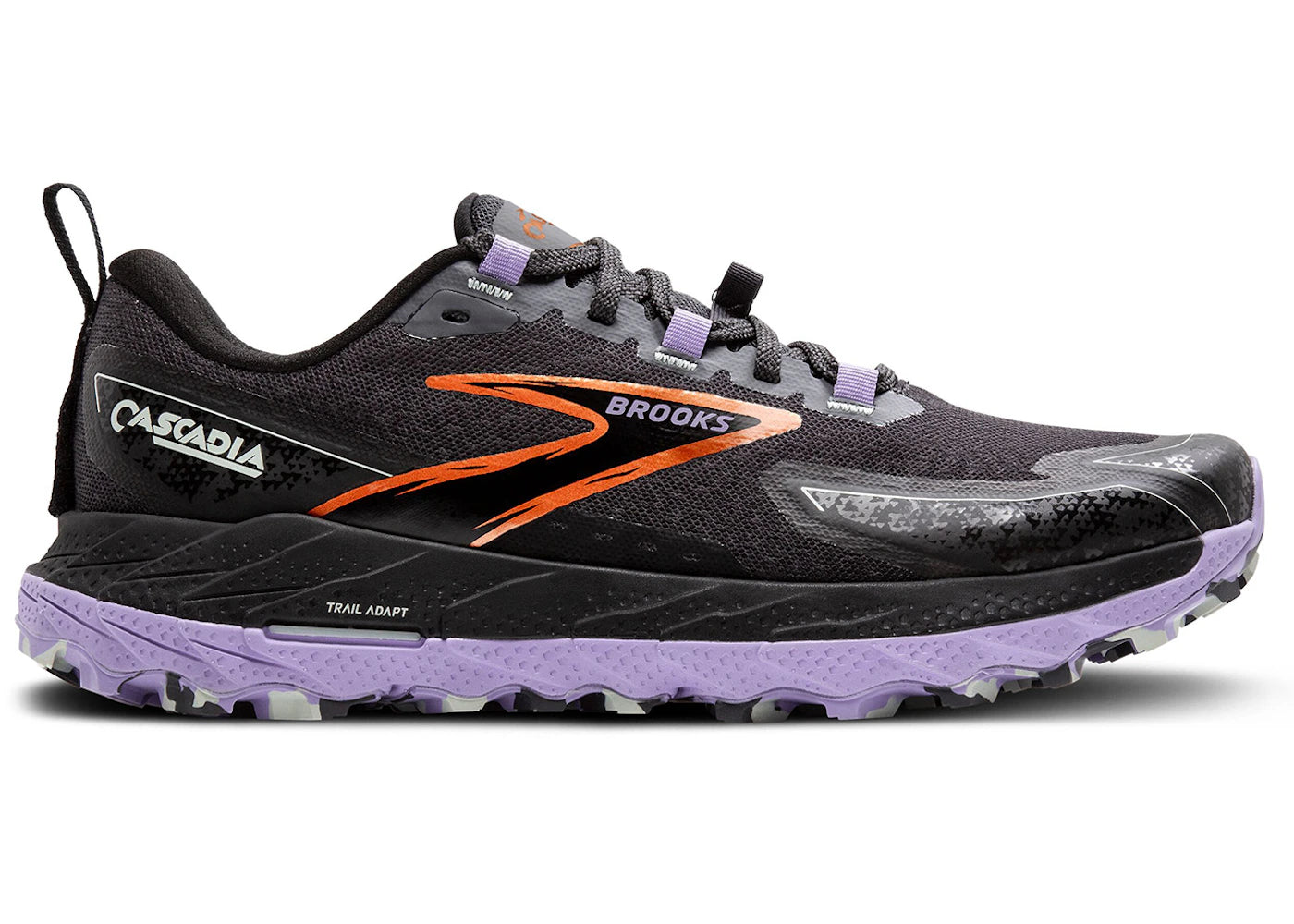 Brooks Cascadia 18 Ebony Sweet Lavender Copper (Women's)