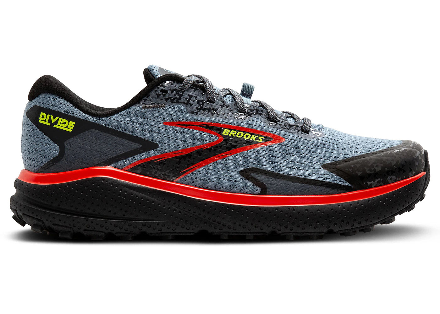 Brooks Divide 5 Citadel Ebony Lime