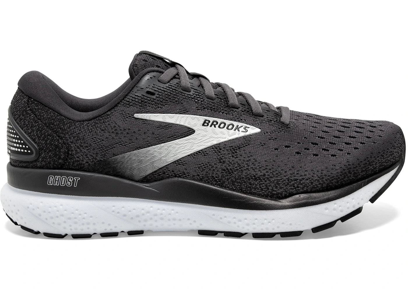 Brooks Ghost 16 Black Grey White (Women's)