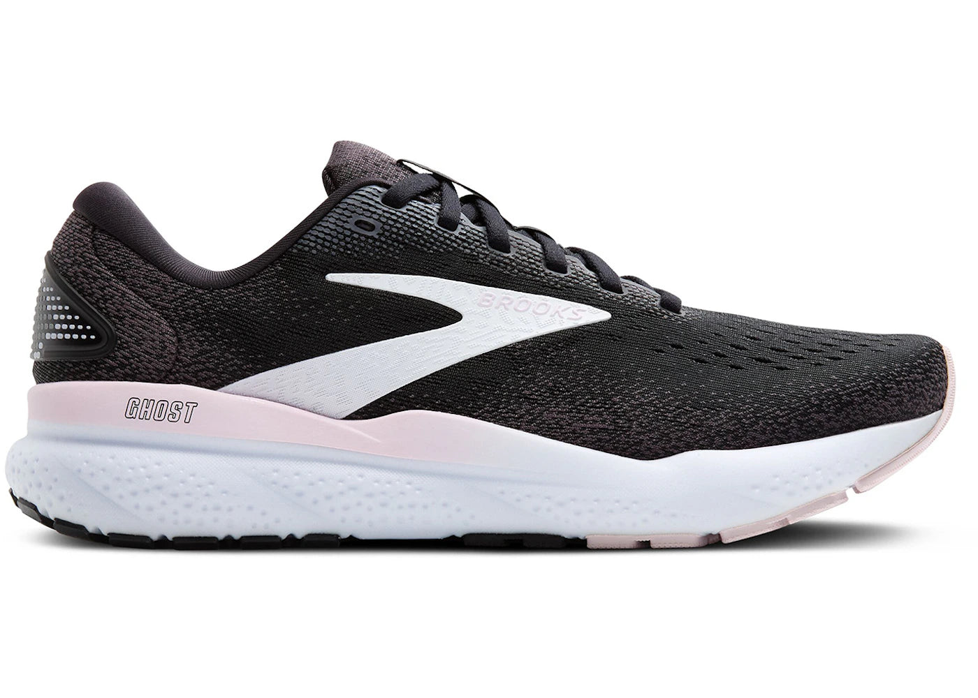 Brooks Ghost 16 Black White Orchid Ice (Women's)