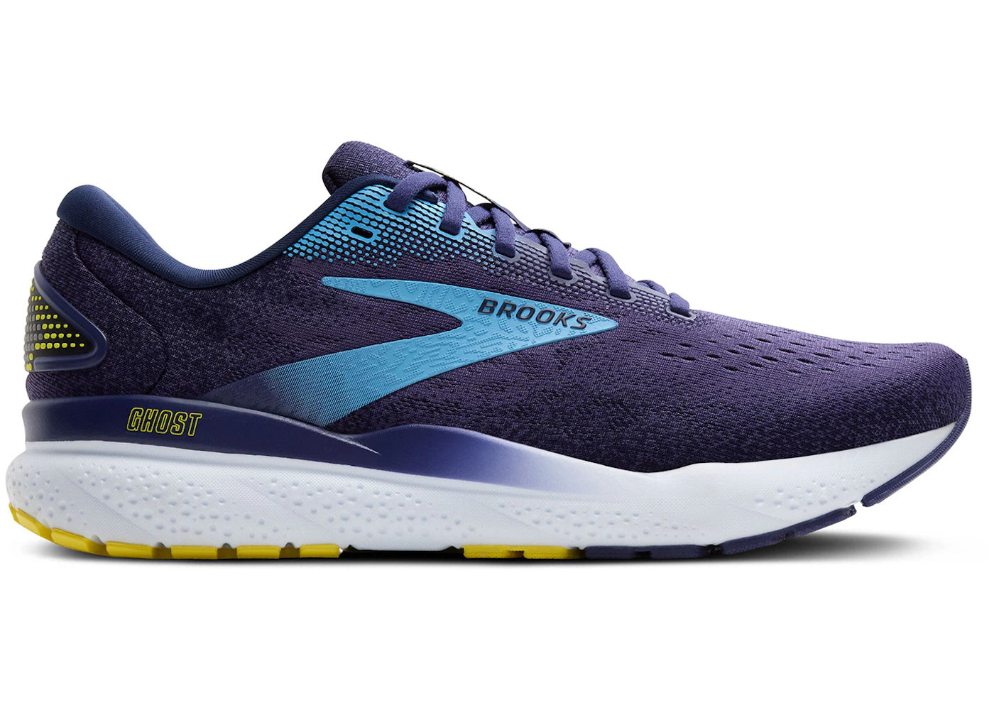 Brooks Ghost 16 Blue Bonnie Blue Yellow
